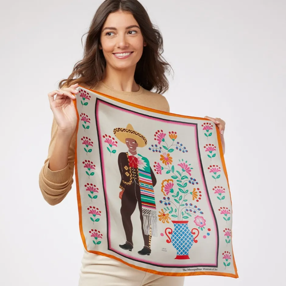 The Met Store Scarves & Wraps*Mérida Saltillo Dress Silk Neckerchief