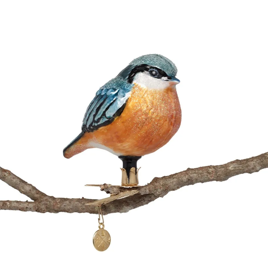 The Met Store Ornaments*Nuthatch Handmade Glass Ornament