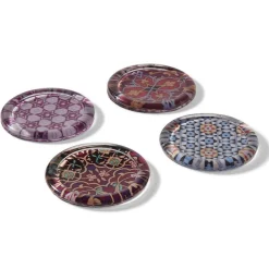 The Met Store Tableware*Persian Patterns Glass Coasters