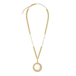 The Met Store Necklaces*Philippine Pearl Magnifier Pendant Necklace