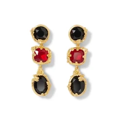 The Met Store Earrings*Rococo Motifs Drop Earrings