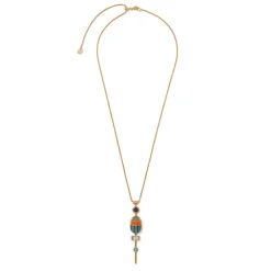 The Met Store Necklaces*Royal Scarab Lariat Necklace
