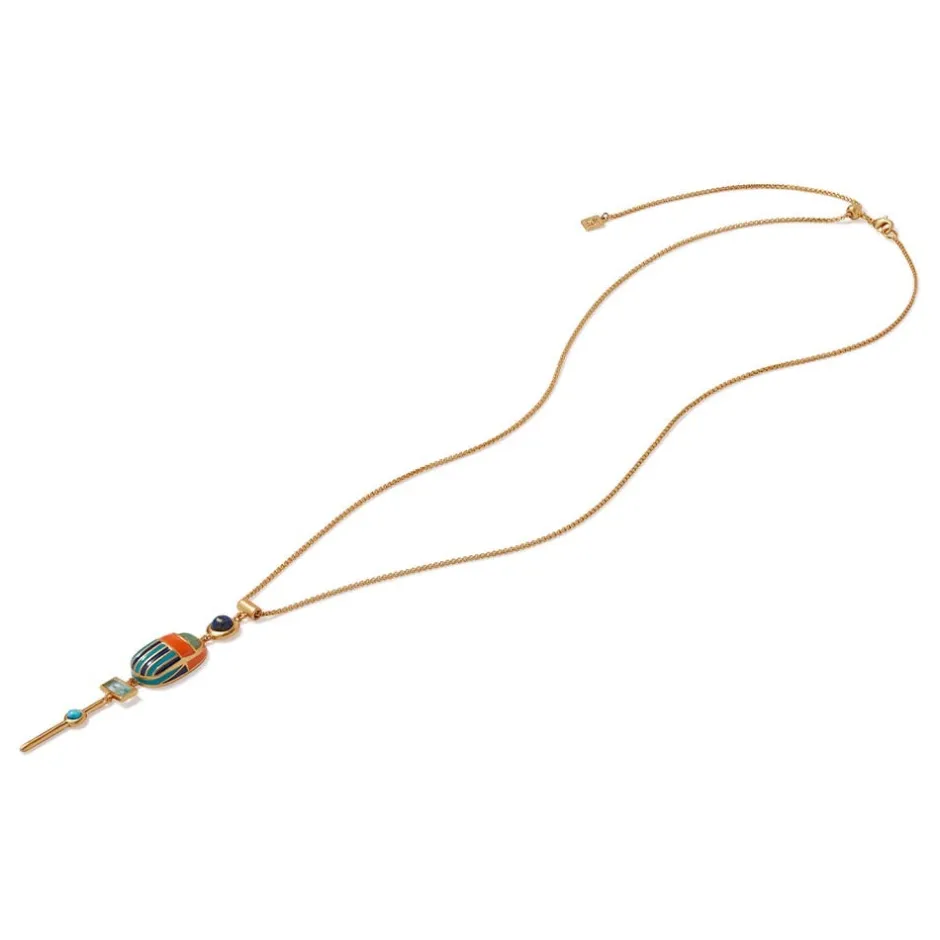 The Met Store Necklaces*Royal Scarab Lariat Necklace