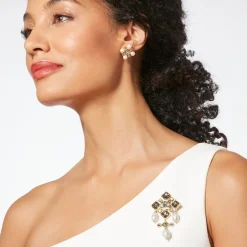 The Met Store Pins & Brooches*Royal Tudor Pearl Chandelier Brooch