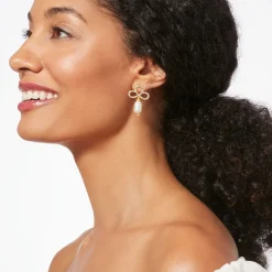 The Met Store Earrings*Royal Tudor Pearl Drop Earrings