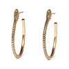 The Met Store Earrings*Serpentine Hoop Earrings