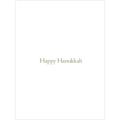 The Met Store Holiday Cards*Sklar: Golden Lights Hanukkah Cards