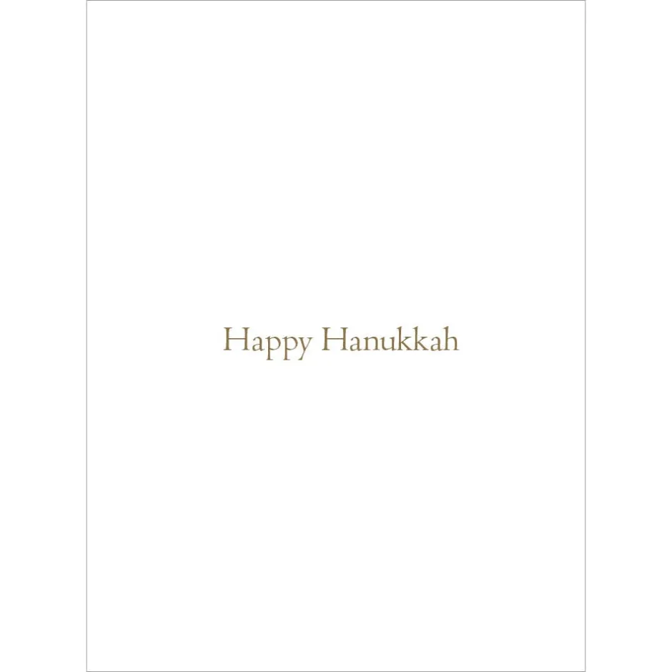 The Met Store Holiday Cards*Sklar: Golden Lights Hanukkah Cards
