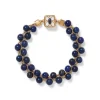 The Met Store Bracelets*Spanish Baldric Lapis Braided Bracelet