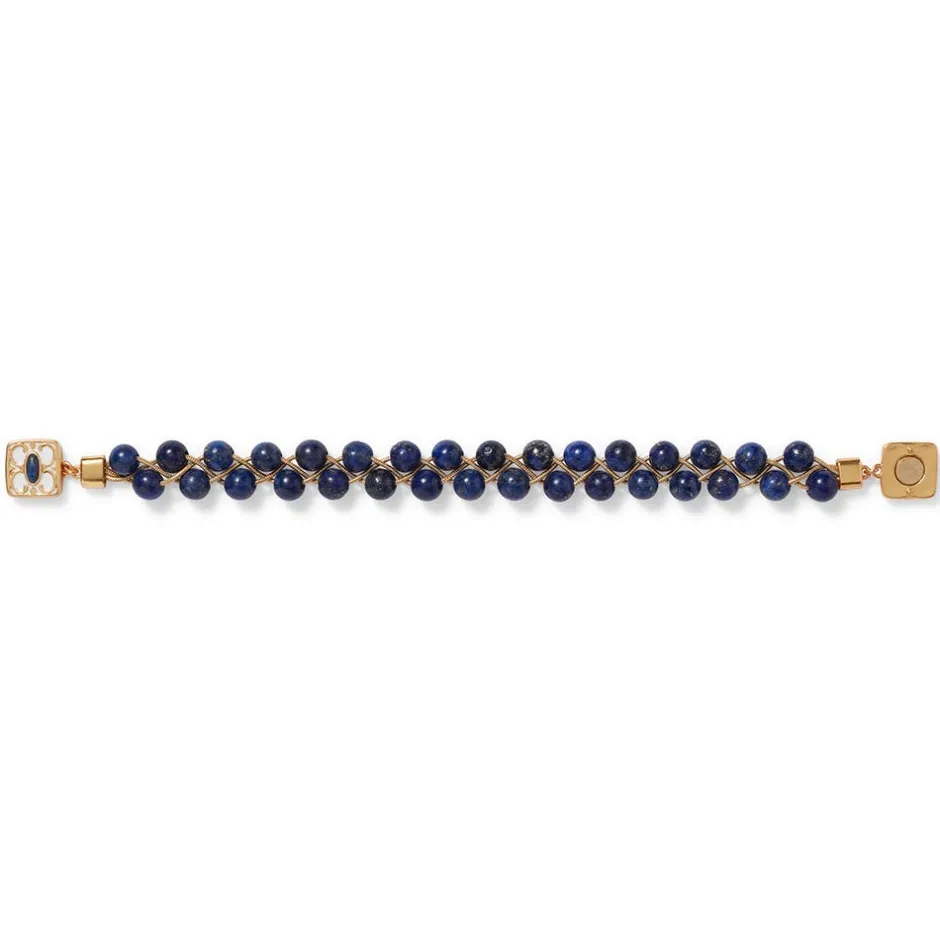The Met Store Bracelets*Spanish Baldric Lapis Braided Bracelet