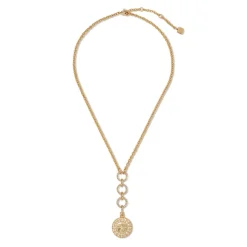 The Met Store Necklaces*Spanish Day and Night Reversible Lariat Pendant Necklace