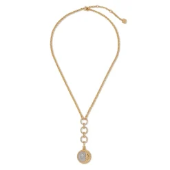 The Met Store Necklaces*Spanish Day and Night Reversible Lariat Pendant Necklace