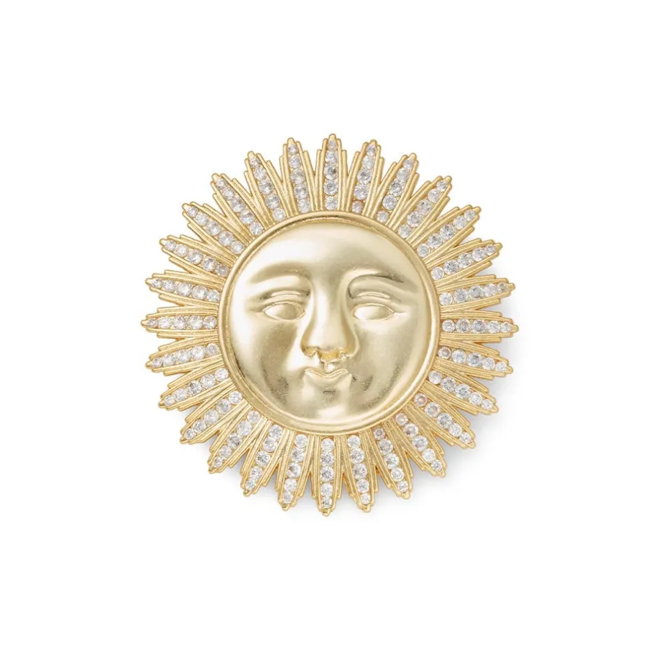 The Met Store Pins & Brooches*Spanish Day and Night Sun Brooch
