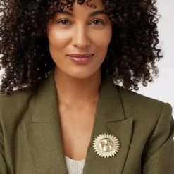 The Met Store Pins & Brooches*Spanish Day and Night Sun Brooch