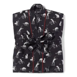 The Met Store Clothing*Steinlen Cats Unisex Cotton Robe