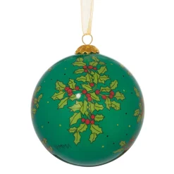 The Met Store Ornaments*Tait-Henson Angel of the Evergreens Hand-Painted Glass Ornament