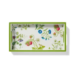 The Met Store Tableware|Decorative Accents*The Met Cloisters Garden Rectangular Lacquer Tray