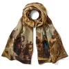 The Met Store Scarves & Wraps*Tiepolo Allegory of the Planets and Continents Oversize Unisex Oblong Silk Scarf