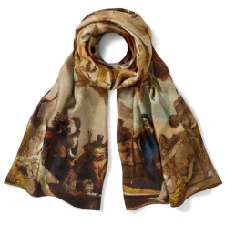 The Met Store Scarves & Wraps*Tiepolo Allegory of the Planets and Continents Oversize Unisex Oblong Silk Scarf