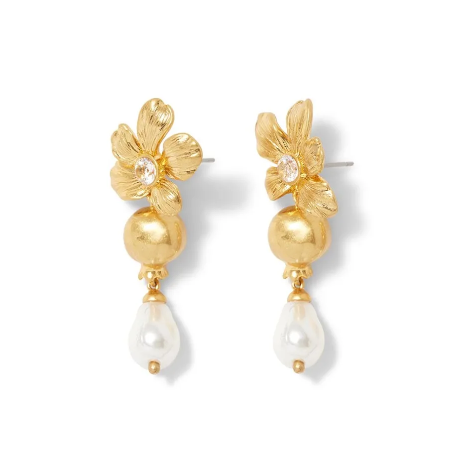 The Met Store Earrings*Unicorn in a Garden Drop Earrings