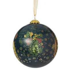 The Met Store Ornaments*Unicorn in a Garden Hand-Painted Glass Ornament
