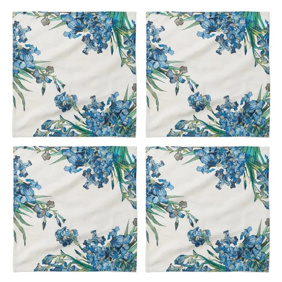 The Met Store Tableware*Van Gogh Irises Napkin Set