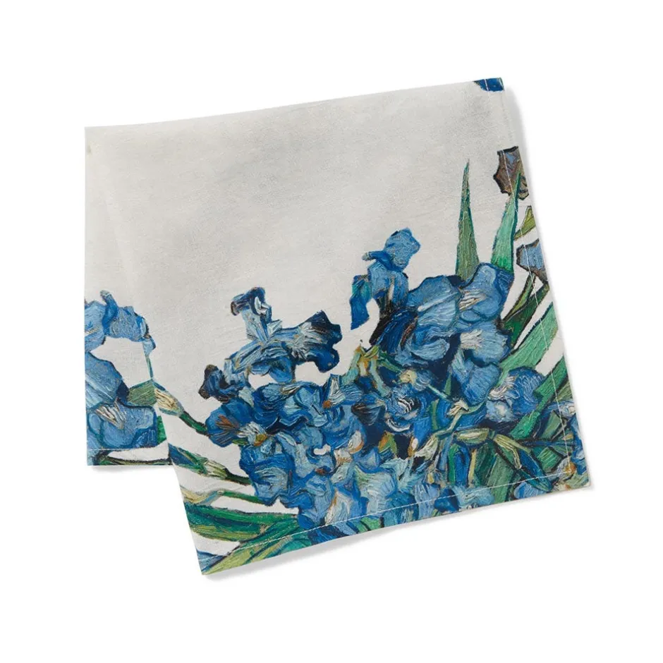 The Met Store Tableware*Van Gogh Irises Napkin Set