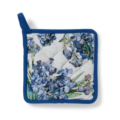 The Met Store Tableware*Van Gogh Irises Pot Holder and Oven Mitt Set