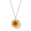 The Met Store Necklaces*Van Gogh Sunflower Pendant Necklace