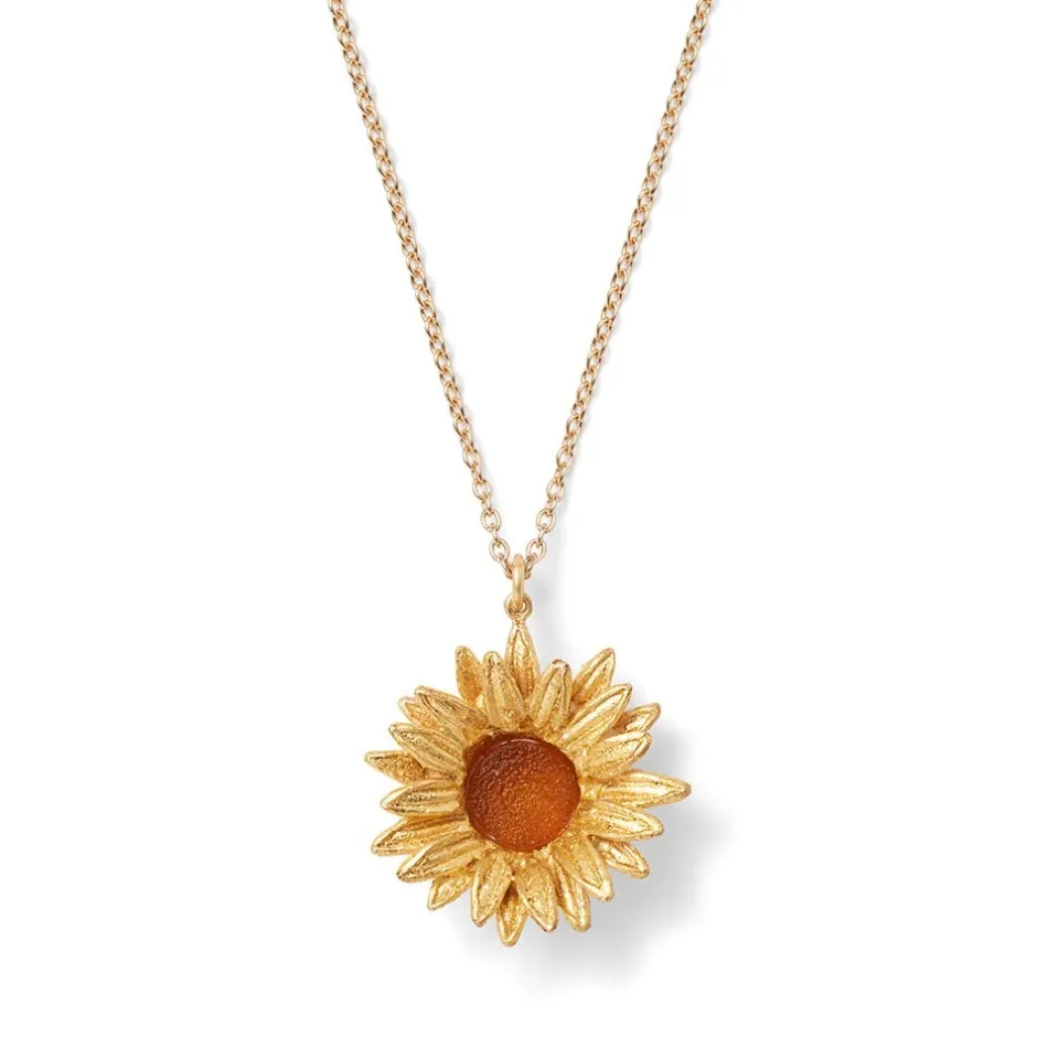 The Met Store Necklaces*Van Gogh Sunflower Pendant Necklace