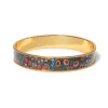 The Met Store Bracelets*William Morris Blackthorn Enamel Bangle