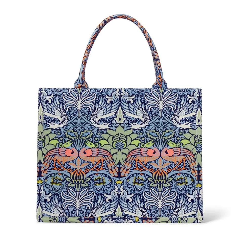The Met Store Bags*William Morris Peacock and Dragon Oversize Structured Tote