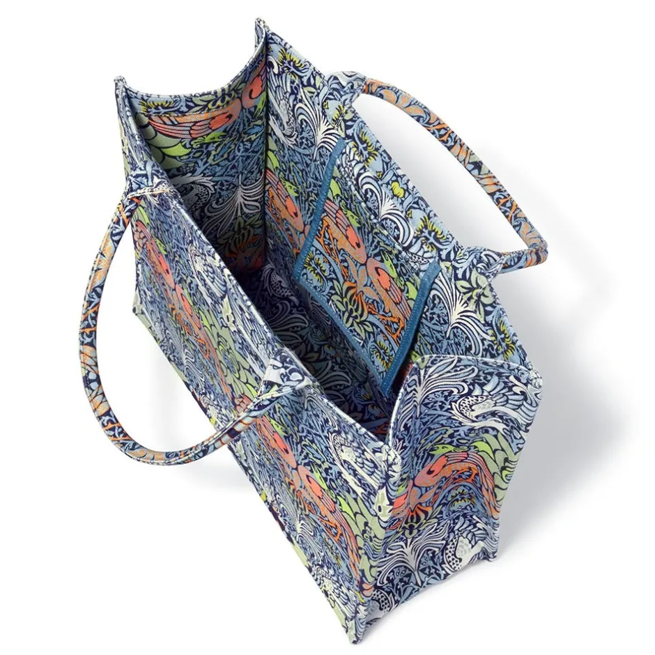 The Met Store Bags*William Morris Peacock and Dragon Oversize Structured Tote