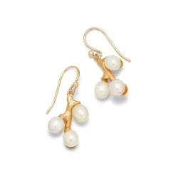 The Met Store Earrings*Willow Catkins Pearl Drop Earrings